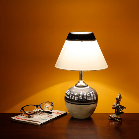 terracotta table lamp