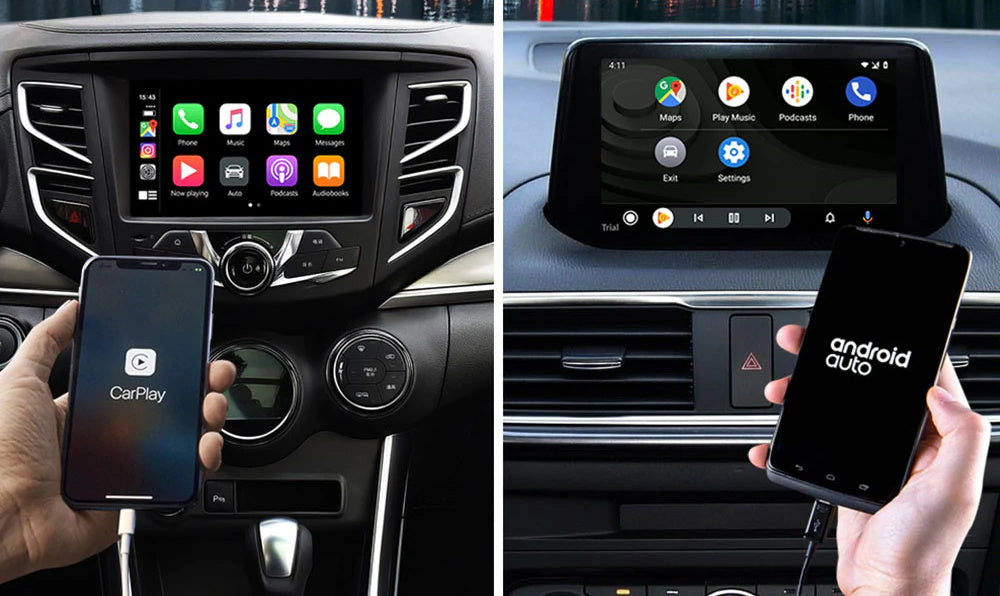 Android Auto : cet adaptateur sans fil ajoute le support d'Apple CarPlay