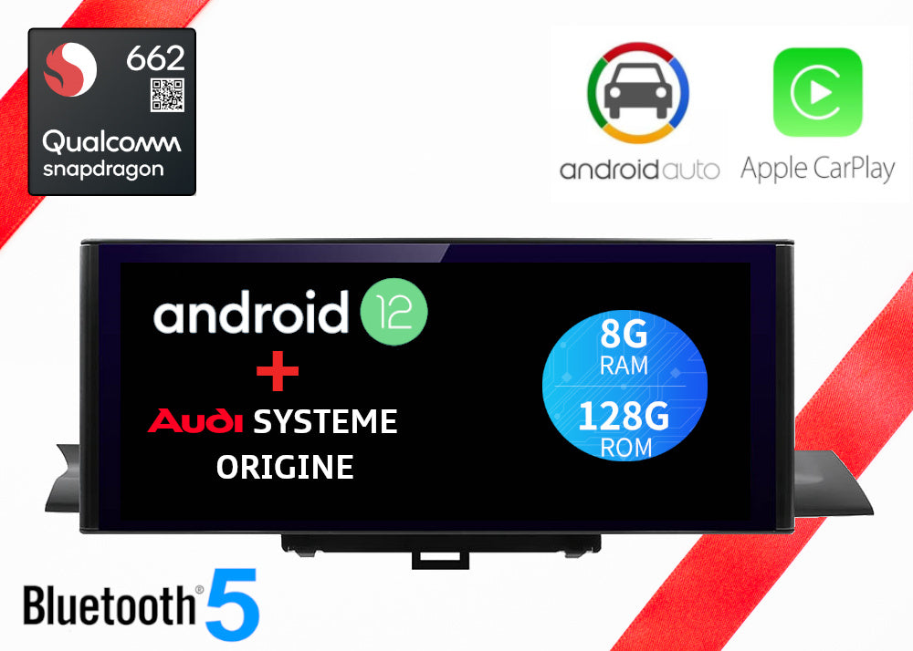 Lecteur de voiture multifonction à écran tactile CarPlay et Android Auto  sans fil 7 '' | ESSGOO