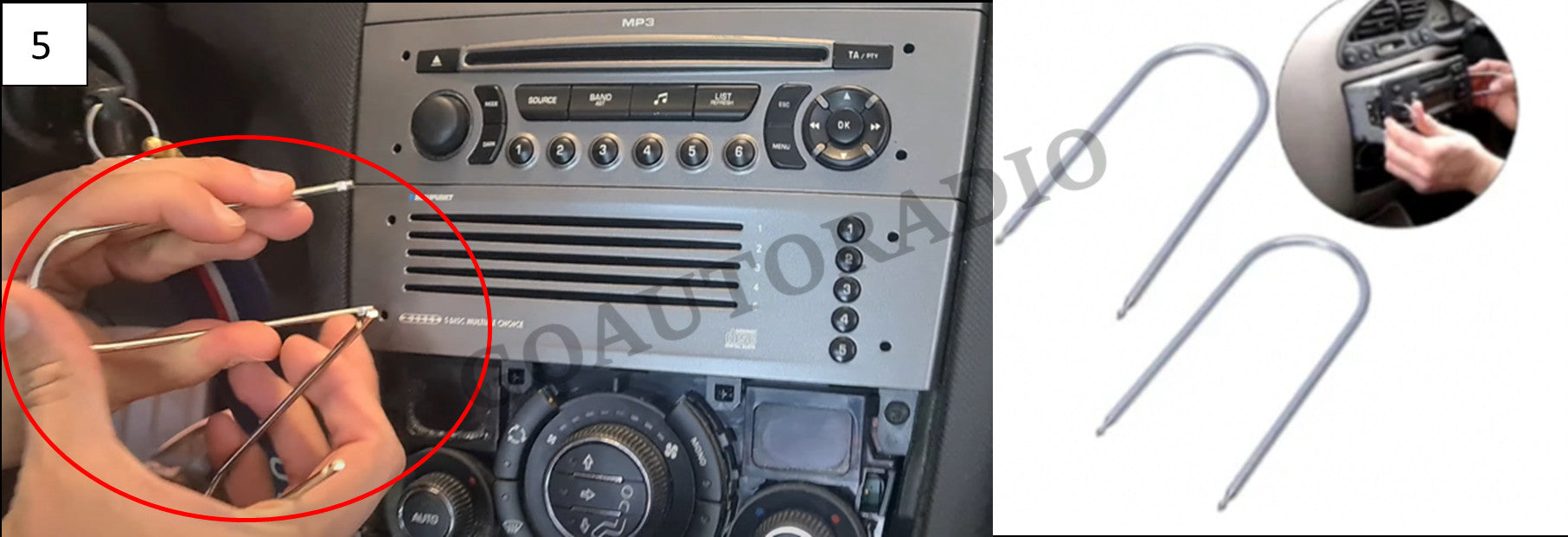 Autoradio original megane 2 phase 2 code radio fourni avec vide poche -  Équipement auto