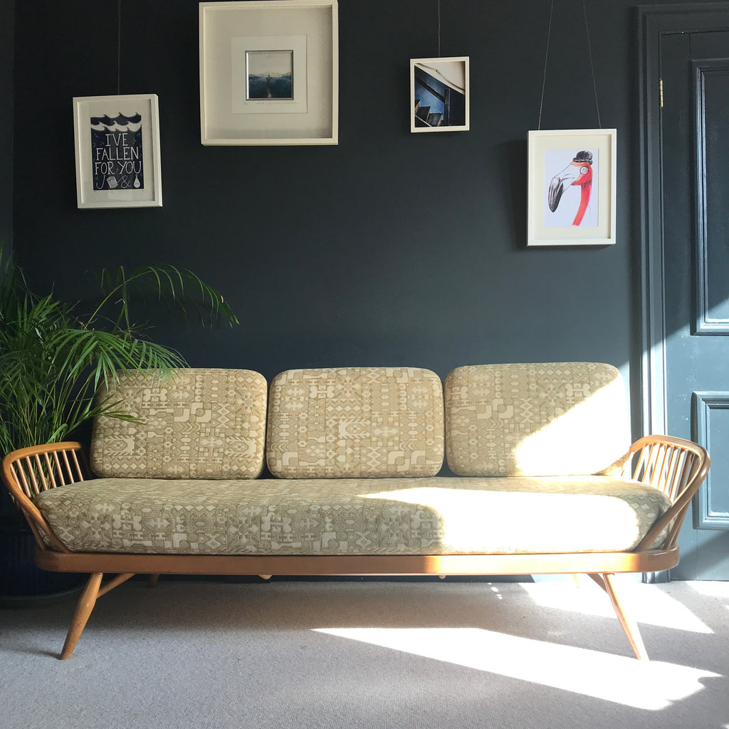 Blonde Ercol Studio Couch  Daybed Etch Interiors