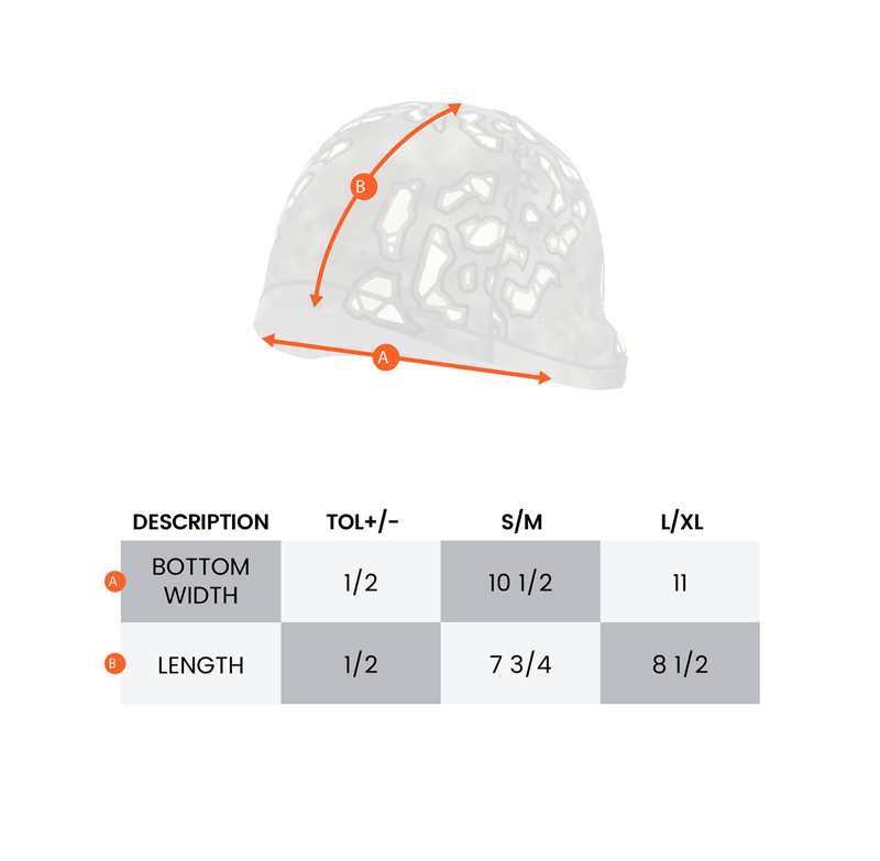 Hiden Altafrost Beanie Size Guide