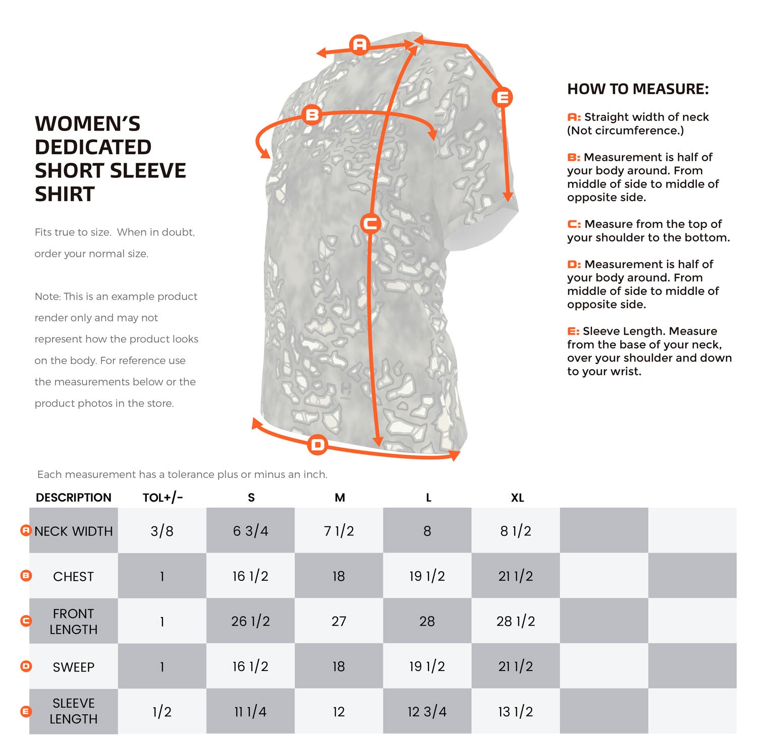 Hiden Size Guide