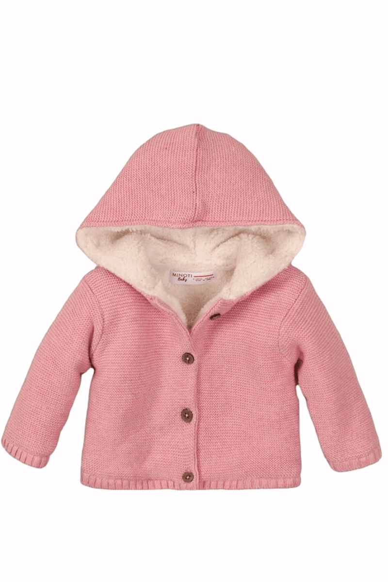 baby girl hooded sweater