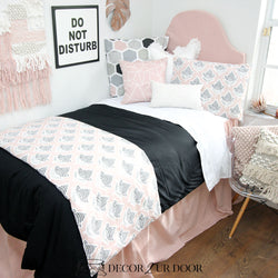 blush bed in a bag full