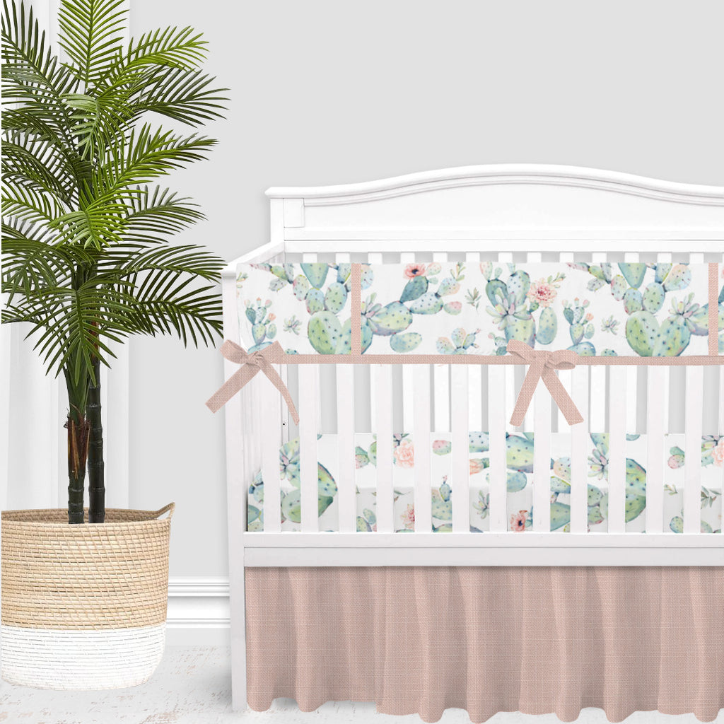 cactus baby crib bedding