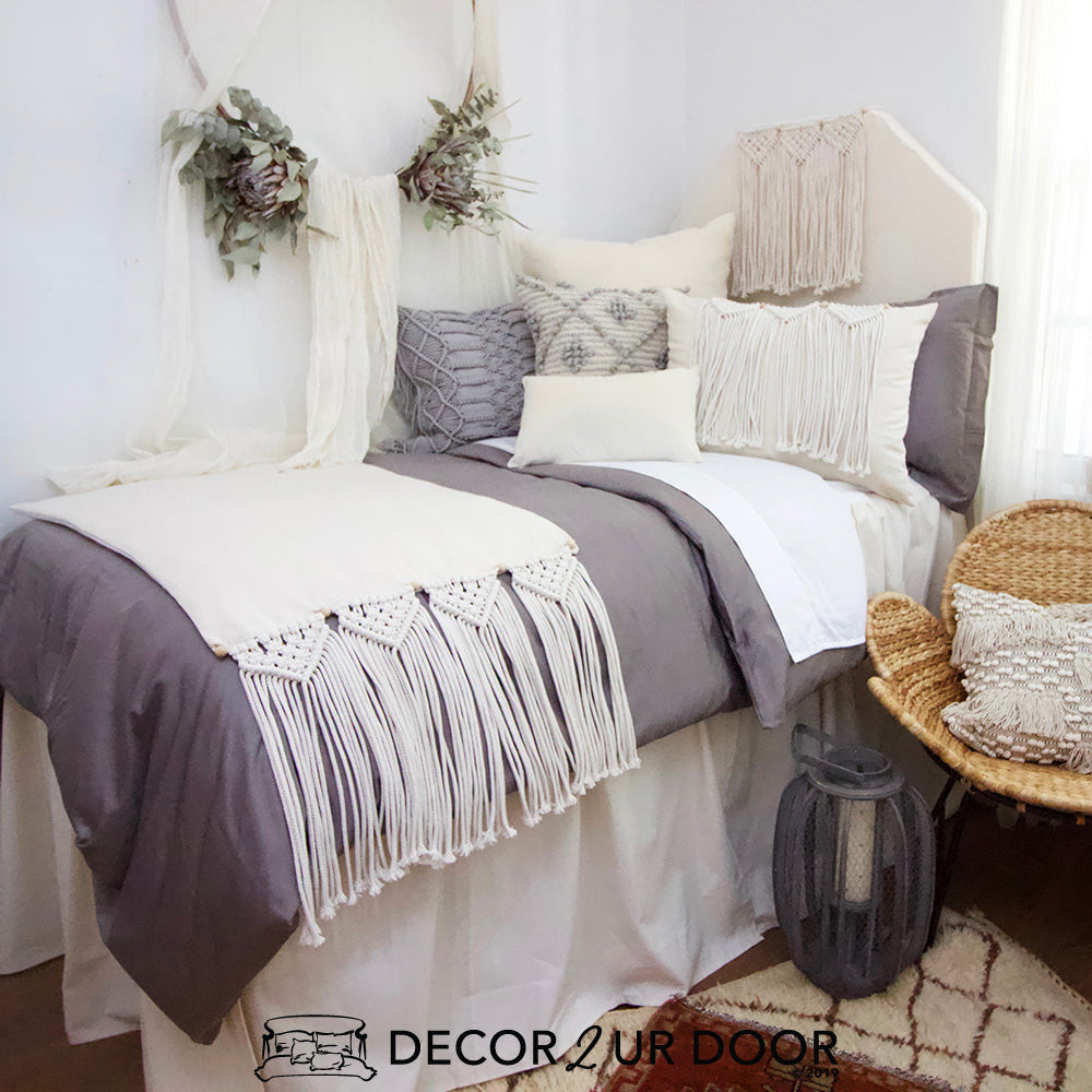 Shopping for beautiful dorm bedding? (Hello boho!) Consider a package!