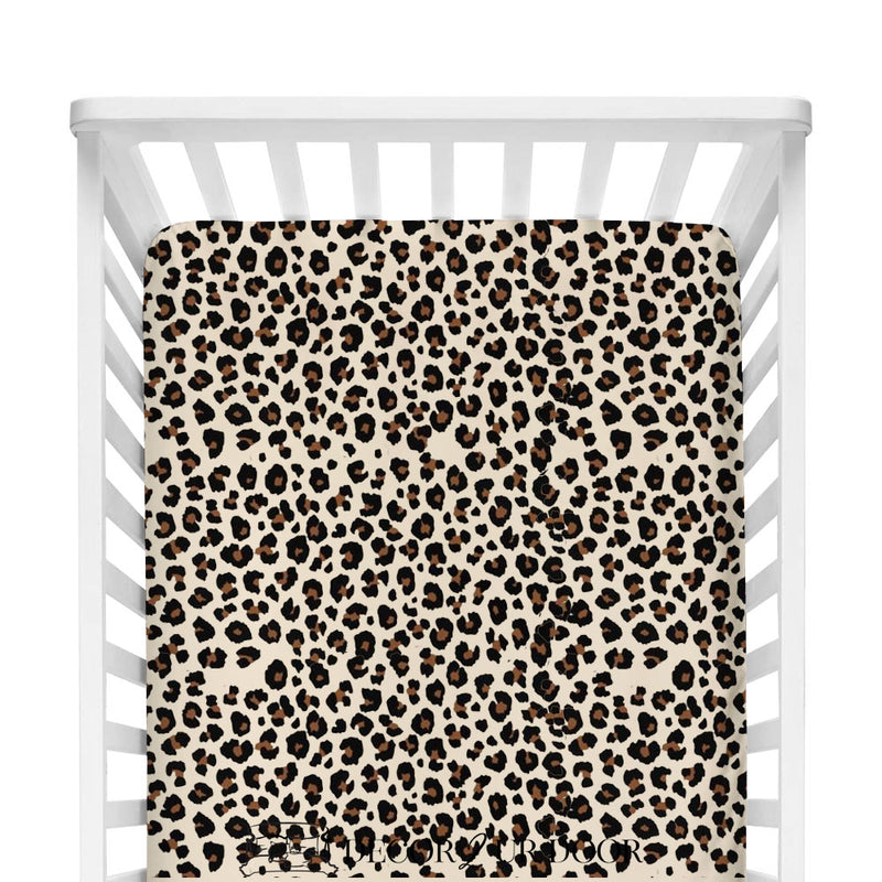cheetah crib sheet