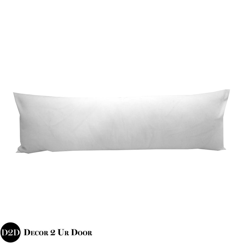 white lumbar pillow