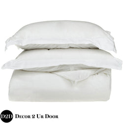 Solid White Duvet Cover Set White Twin Xl Comforter Full Queen King Decor 2 Ur Door