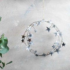 Nkuku christmas star wreath