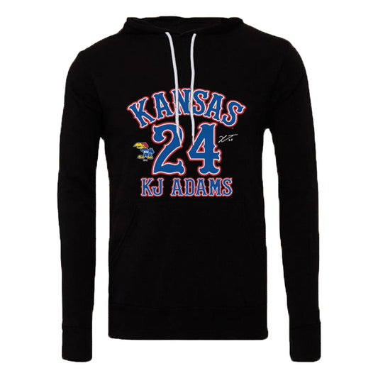 Jalen Wilson Kansas Basketball Jersey Hoodie #10 - Royal