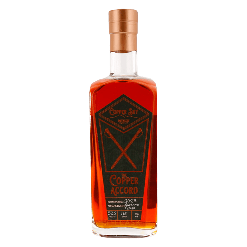 Copper Sky Copper Accord Saronno Estate Blended Whiskey 750mL