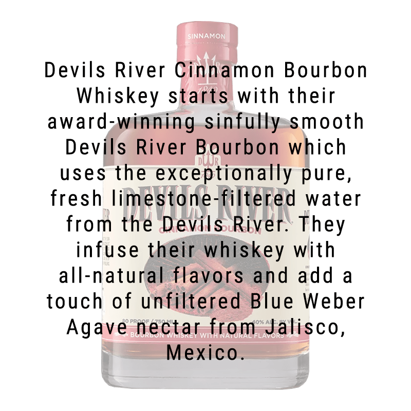 Devil's River Cinnamon Bourbon Whiskey 750mL