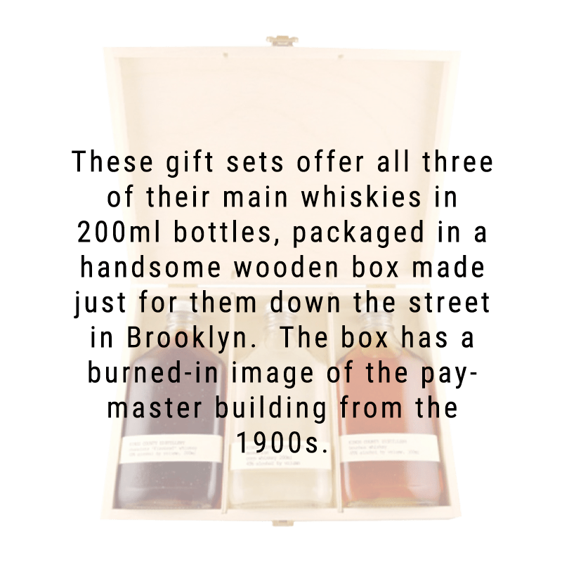 Kings County Distillery Classic Gift Set