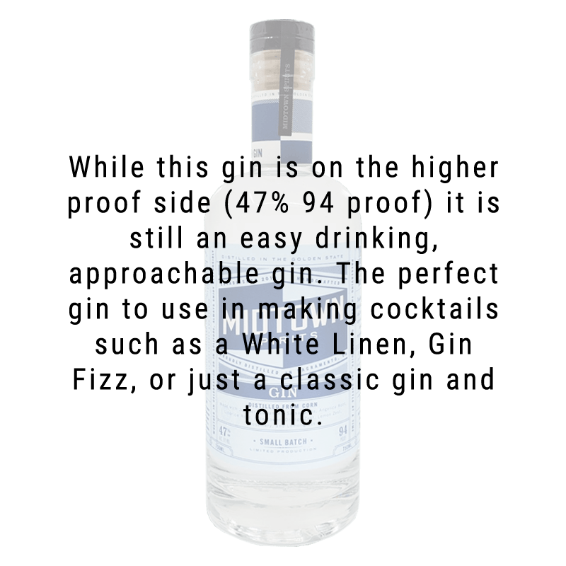 Midtown Spirits Midtown Gin 750mL