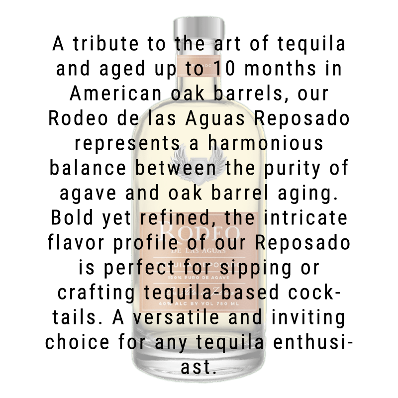 Rodeo De Las Aguas Tequila Reposado 750mL