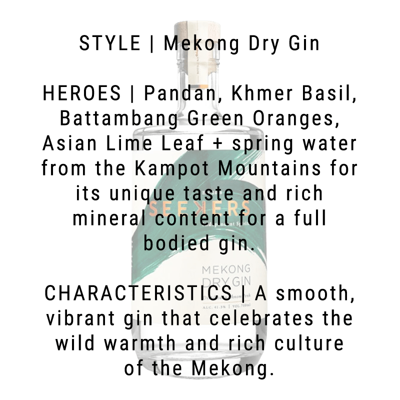 Seekers Mekong Dry Gin 700ml