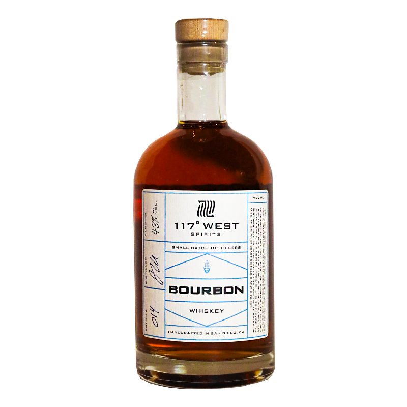 117º West Spirits Bourbon Whiskey 750mL