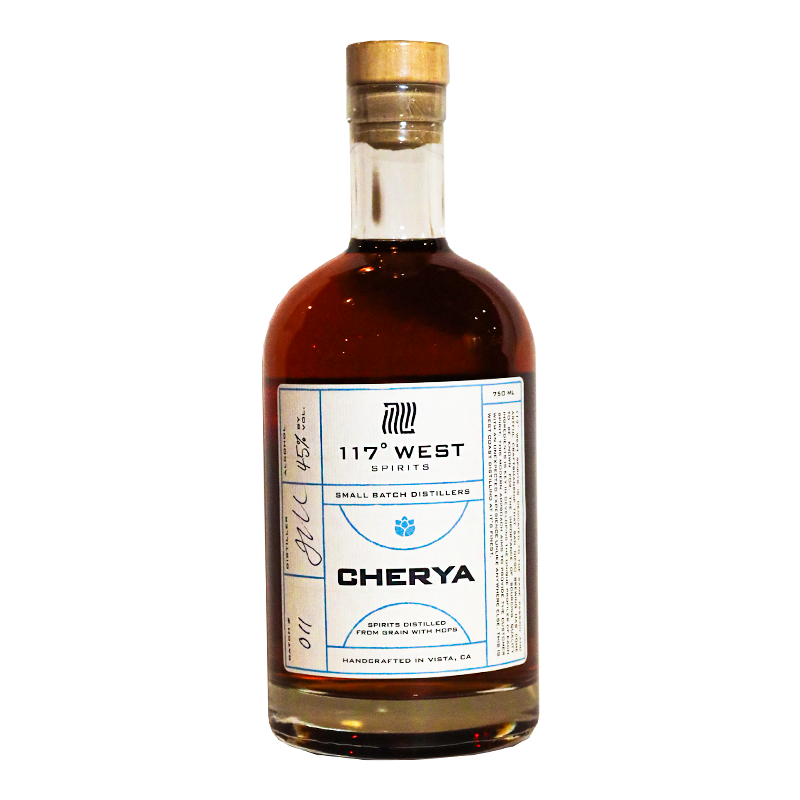 117º West Spirits Cherya Whiskey 750mL