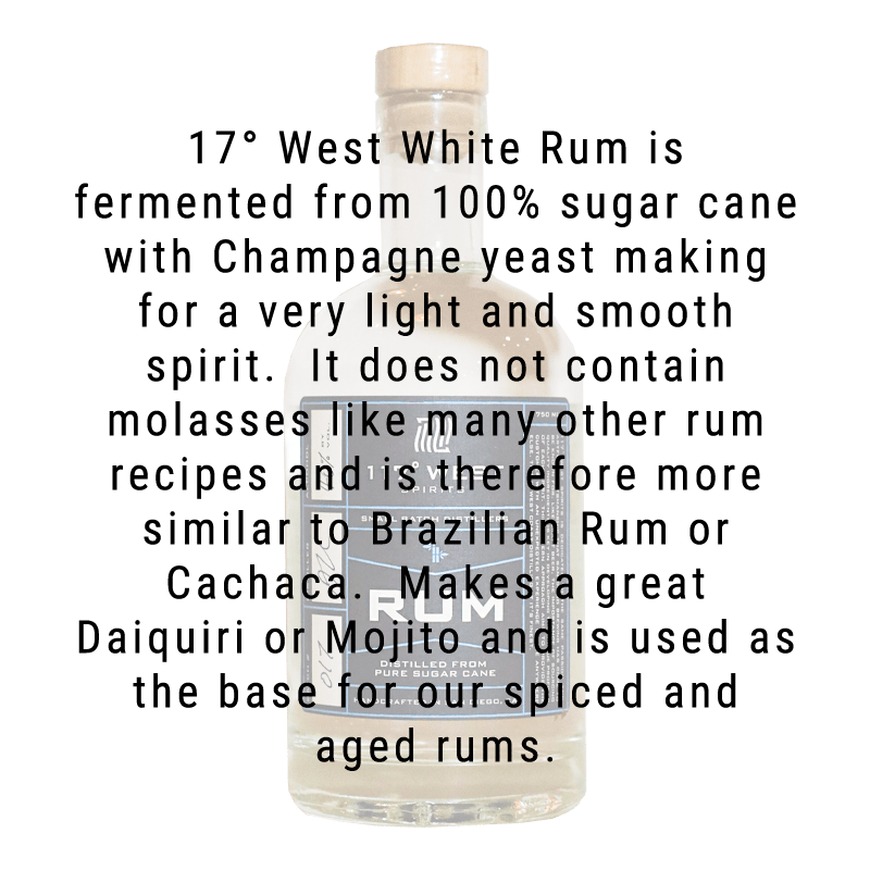 117º West Spirits Rum 750mL