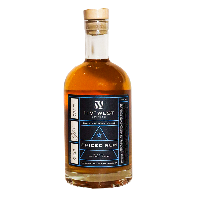 117º West Spirits Spiced Rum 750mL