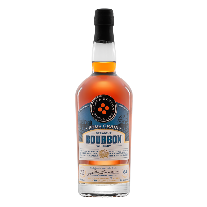 Black Button Four Grain Straight Bourbon 750mL