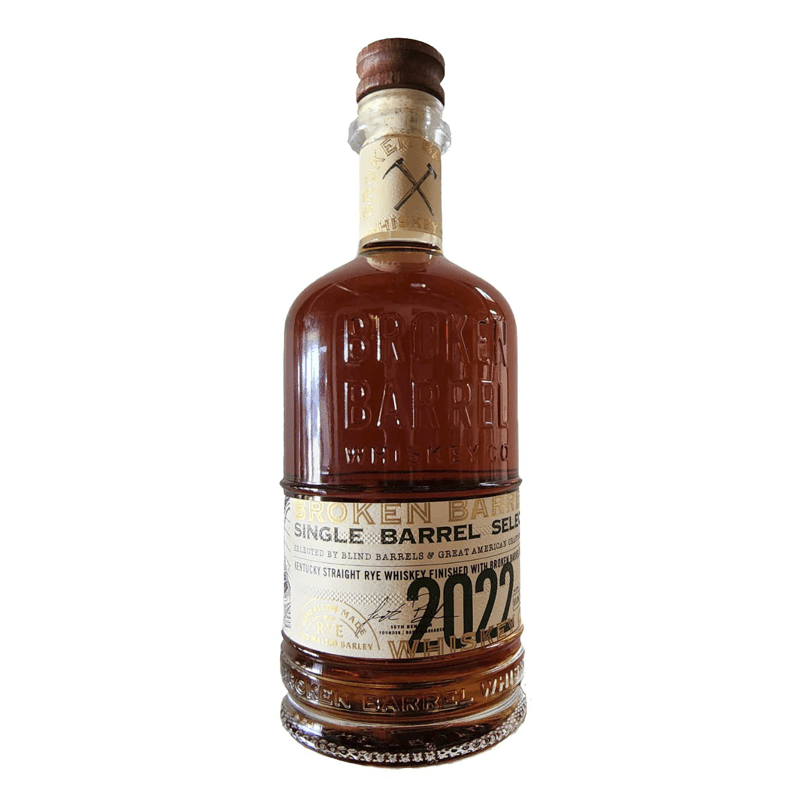 Broken Barrel Single Barrel Select Rye 2022 750ml