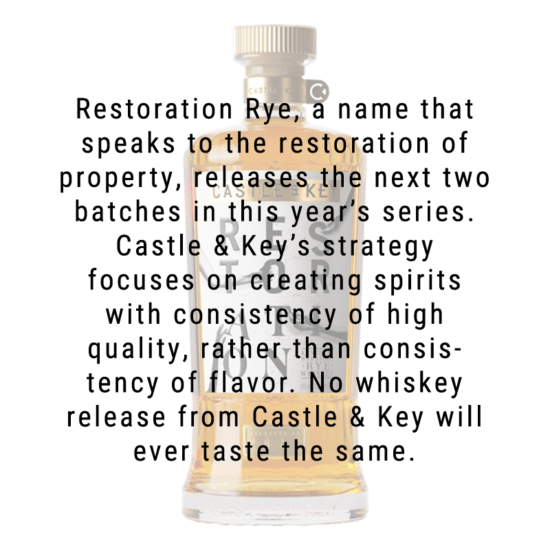 Castle & Key Restoration Rye 750ml