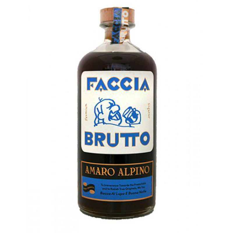 Faccia Brutto Amaro Alpino 750mL