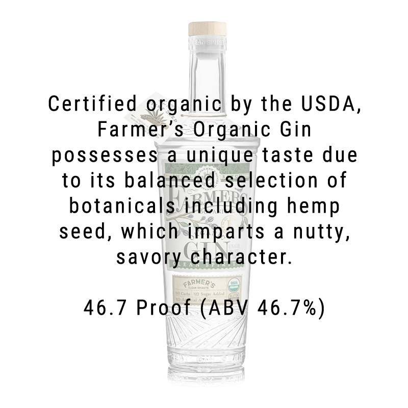 Farmer's Botanical Organic Gin 750ml