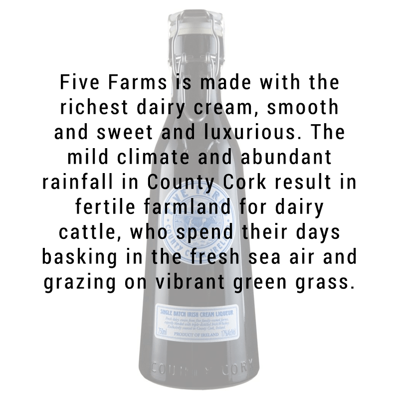 Five Farms Irish Cream 750ml