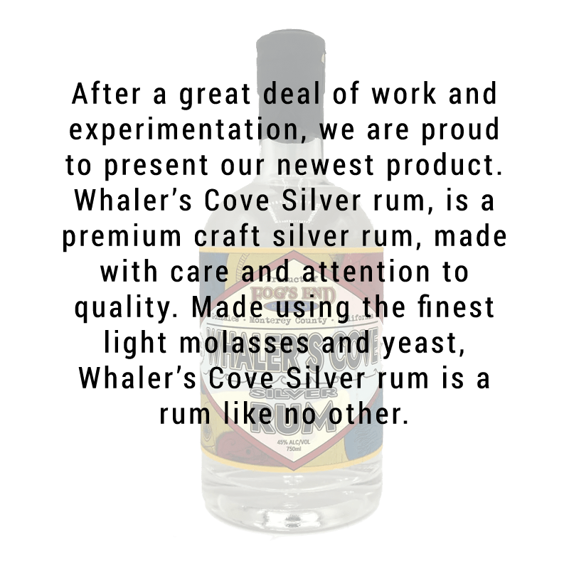 Fog's End Distillery Whaler's Cove Silver Rum 750mL