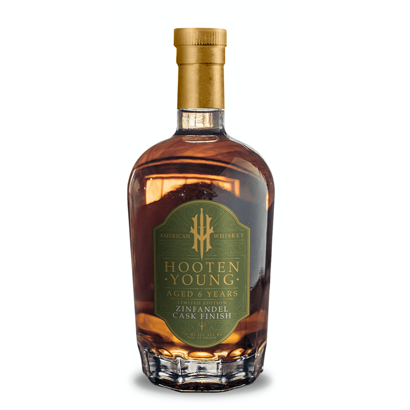 Hooten Young Wine Barrel Whiskey Collection Zinfandel Cask Finish 750mL