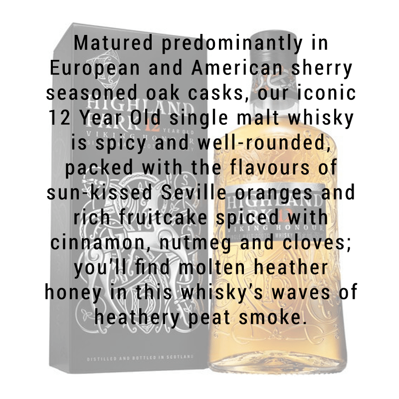 Highland Park 12 Year Scotch Whisky 750mL