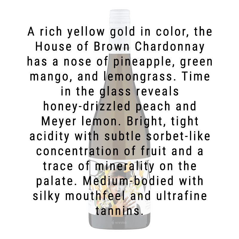 House of Brown California Chardonnay 750mL