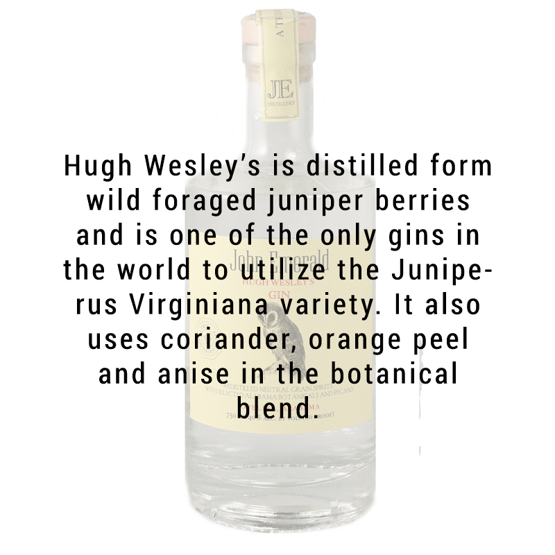 John Emerald Distilling Co. Hugh Wesley’s Gin 750mL