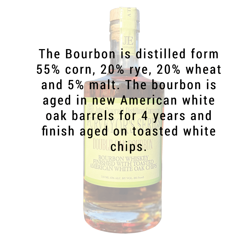 John Emerald Distilling Co. Purveyor’s Series Double Oak Bourbon 750mL