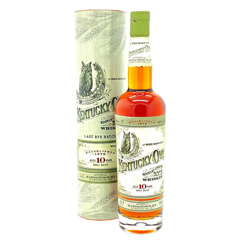 Kentucky Owl Kentucky Straight Rye Whiskey 10 Year Batch #4 750mL