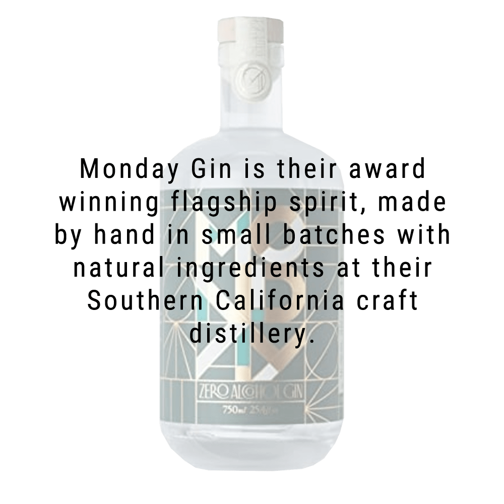 Monday Zero Alcohol Gin 750mL