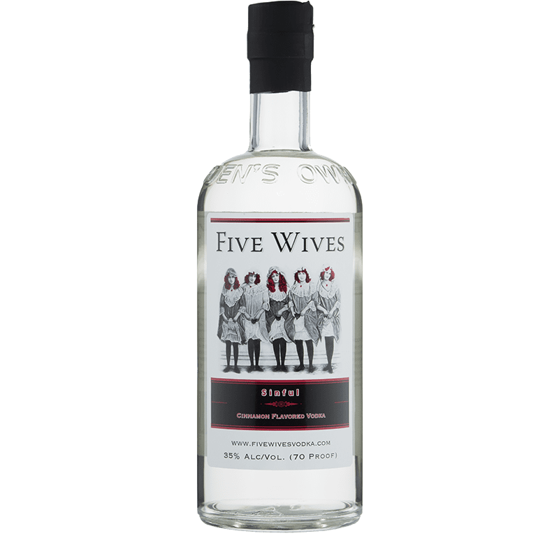 Ogden's Own Distillery Five Wives Sinful Cinnamon Vodka 750ml