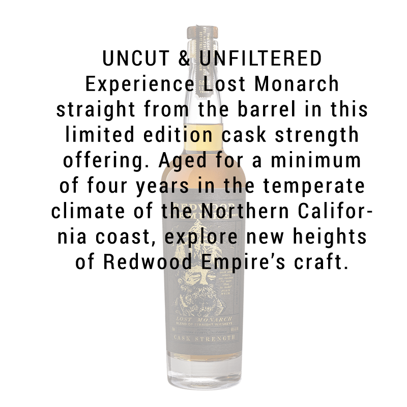 Redwood Empire Lost Monarch Cask Strength Whiskey 750mL