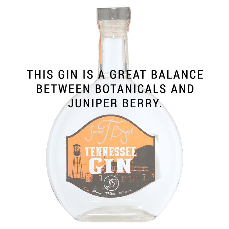 Samuel Bryant Tennessee Gin 750mL