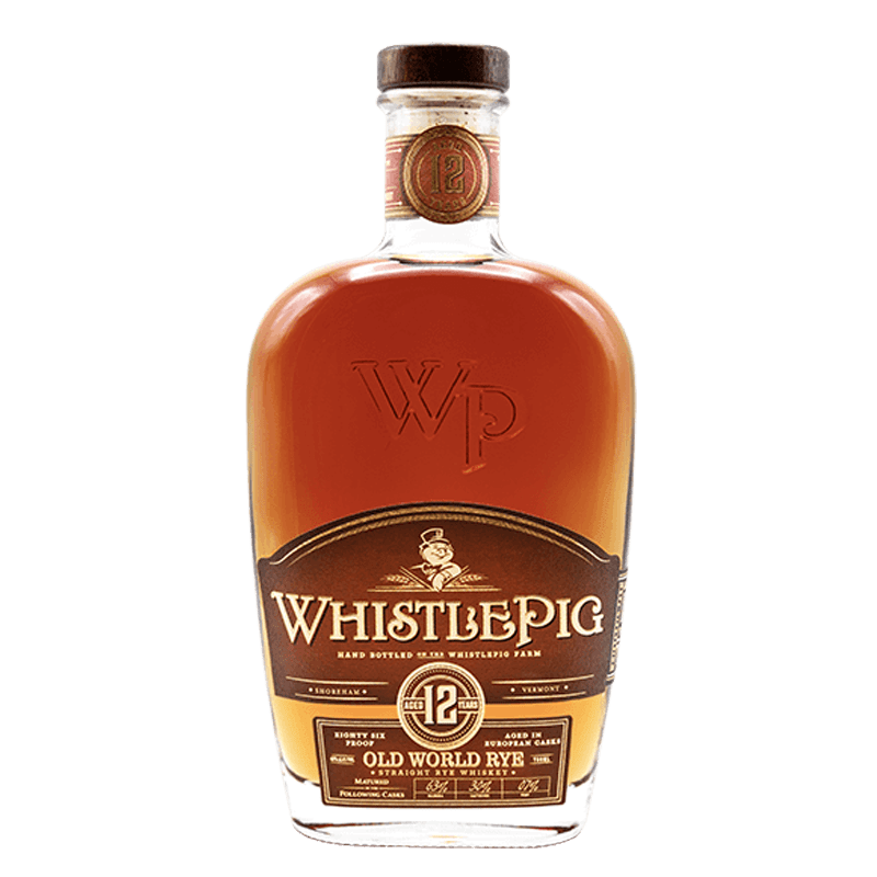 Whistlepig 12 Year Old World Rye Whiskey 750mL