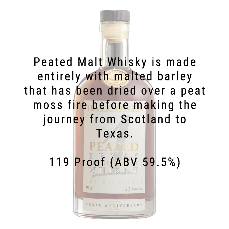 Balcones Peated Texas Single Malt Whisky 750mL