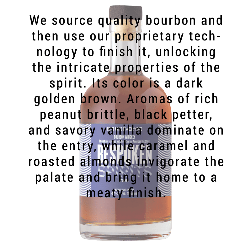 Bespoken Spirits Bourbon Whiskey 750mL