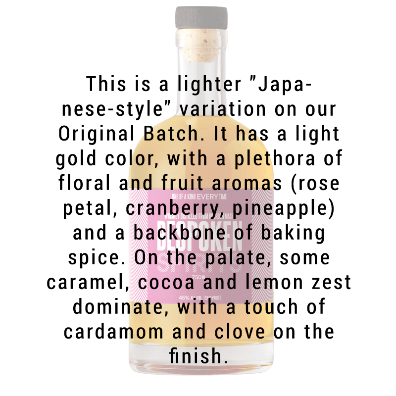 Bespoken Spirits Special Batch Whiskey 750mL