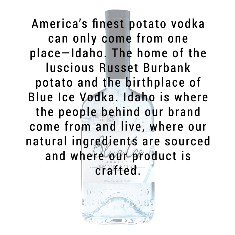 Blue Ice Potato Vodka 750ml