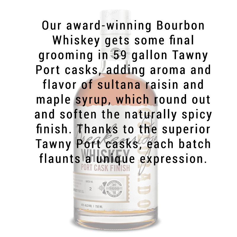 Breckenridge Port Cask Finish Whiskey 750mL