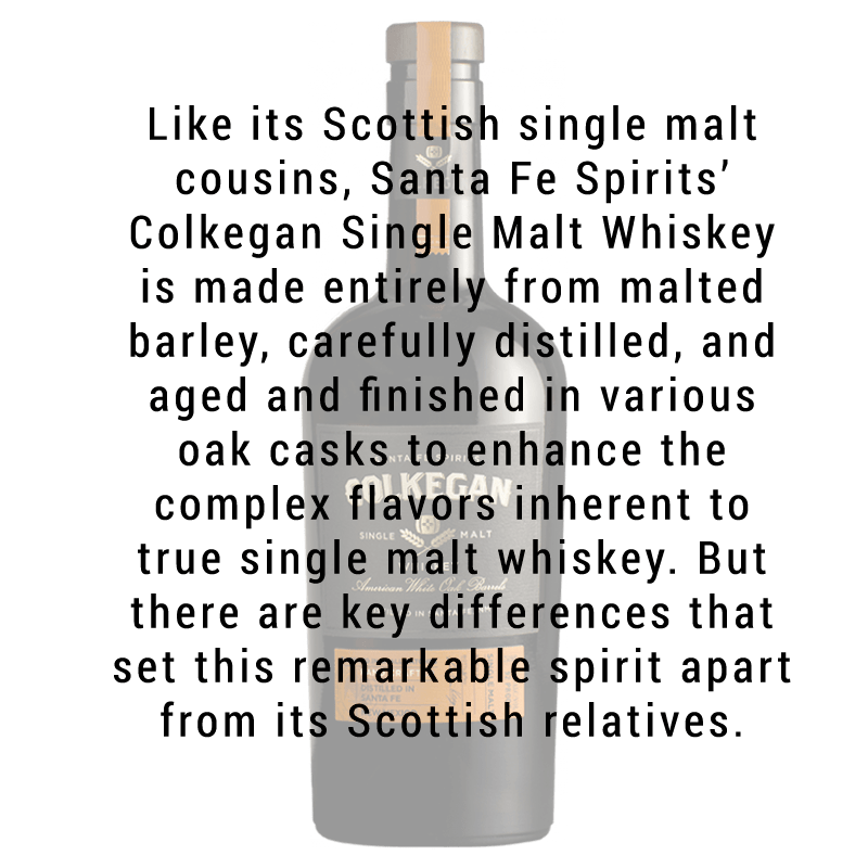 Santa Fe Spirits Colkegan Single Malt Whisky 750ml